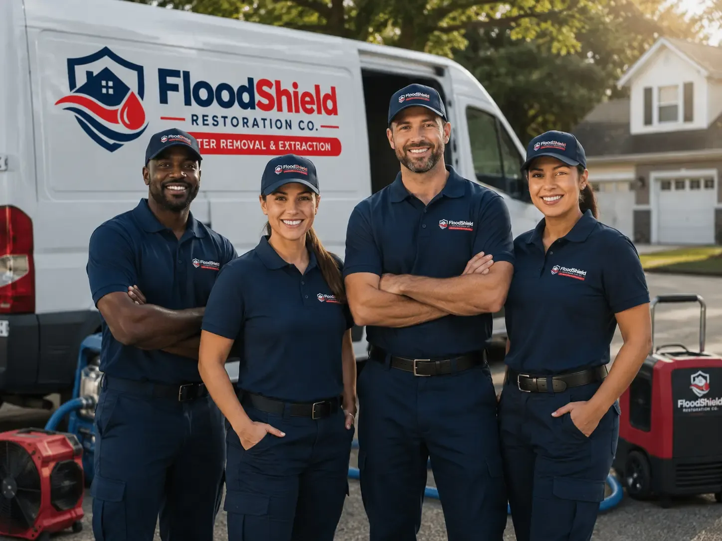 Flood Damage Restoration company in Dillonvale, OH